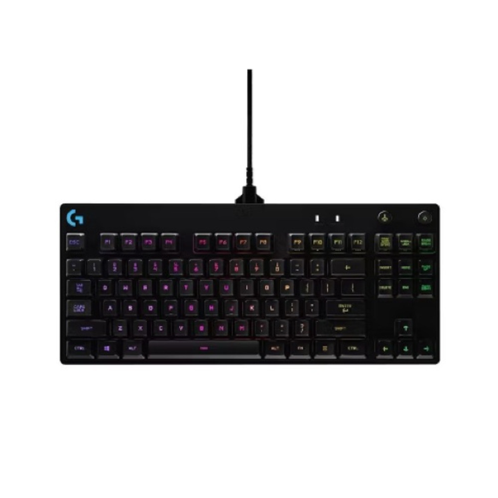 Logitech Black Mechanical Gaming Keyboard with RGB Backlighting